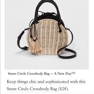 Straw bag
